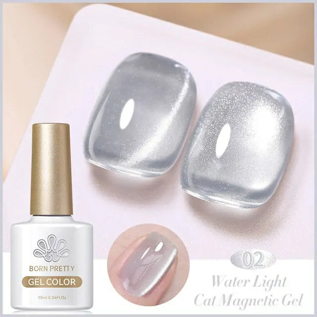 Born Pretty Water Light Cat Magnetic Gel Polish 02 (10ml)