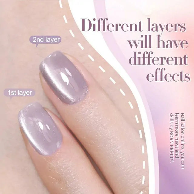 Born Pretty Water Light Cat Magnetic Gel Polish 06 (10ml)