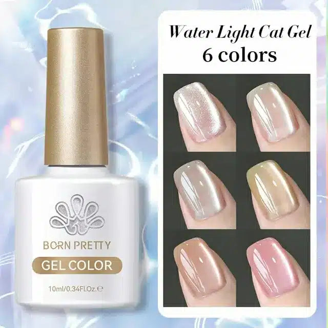 Born Pretty Water Light Cat Magnetic Gel Polish First Love MY06 (10ml)