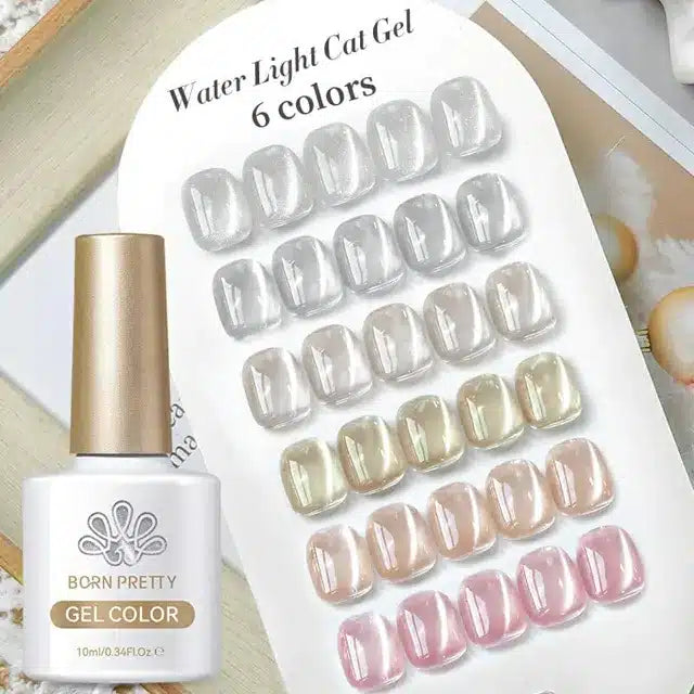 Born Pretty Water Light Cat Magnetic Gel Polish First Love MY06 (10ml)