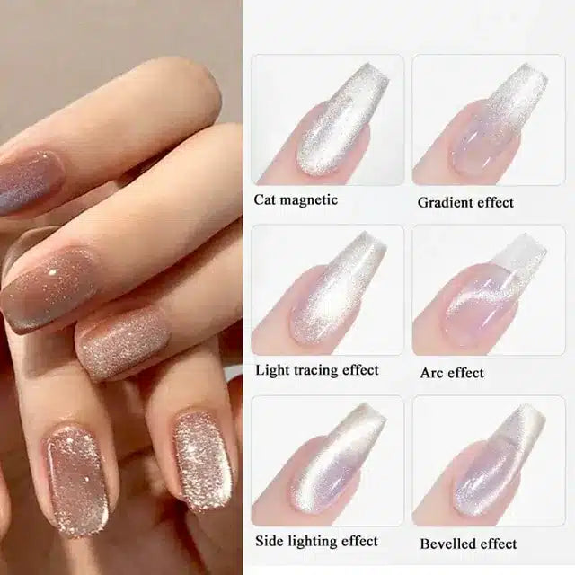 Born Pretty Water Light Cat Magnetic Gel Polish First Love MY06 (10ml)