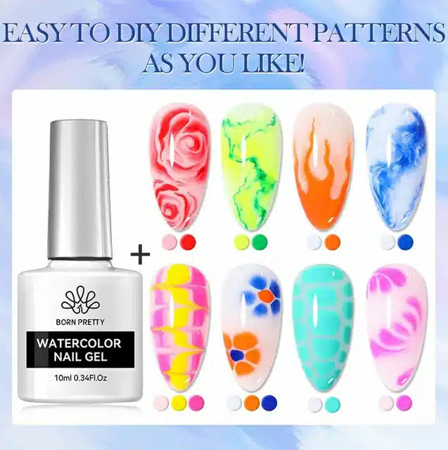 Born Pretty Watercolor Nail Gel (10ml)