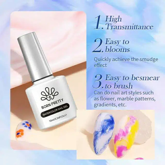 Born Pretty Watercolor Nail Gel (10ml)