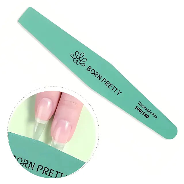 Born Pretty Washable Nail File For Extension Nails 100/180 Grit (S-2)