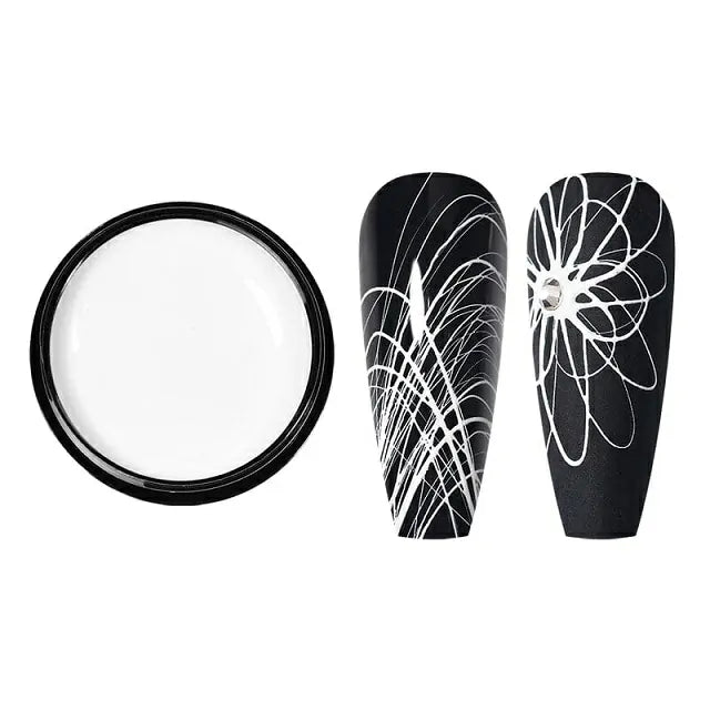 Born Pretty White Spider Nail Gel SG01 (5gm)