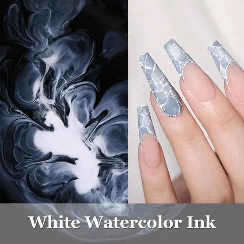 Born Pretty White Watercolor Blooming Ink (15ml)