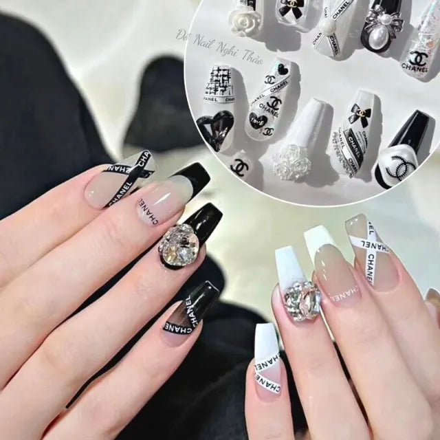 Brand Nail Art Sticker Sheet (DH-450)