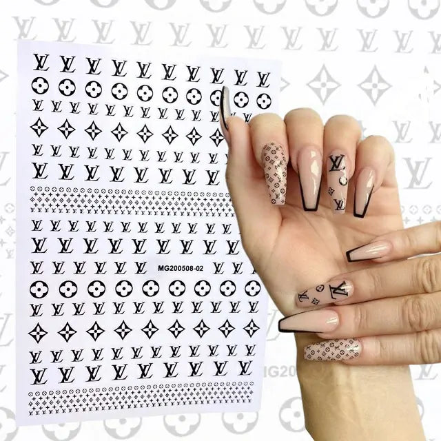 Brand Nail Art Sticker Sheets (MG200508-02)