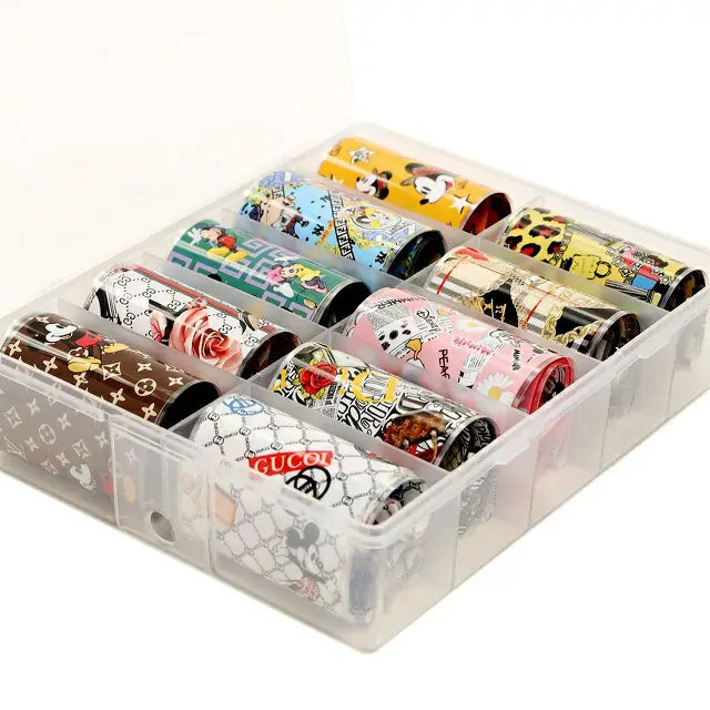 Brand Print Nail Foils