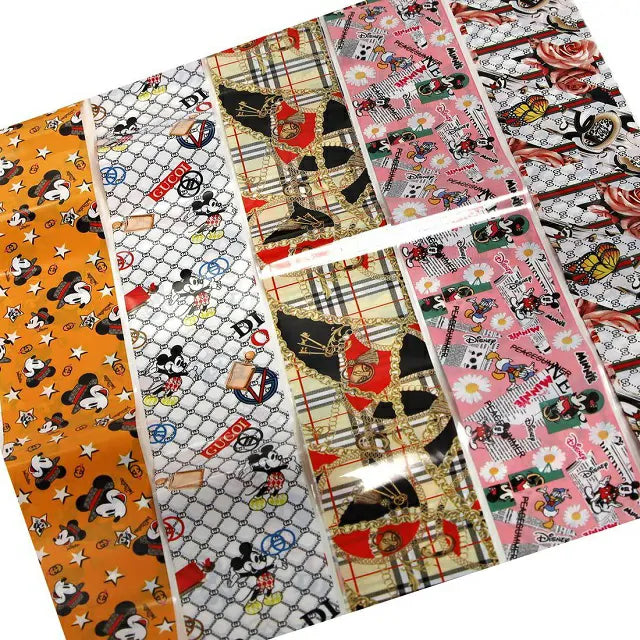 Brand Print Nail Foils