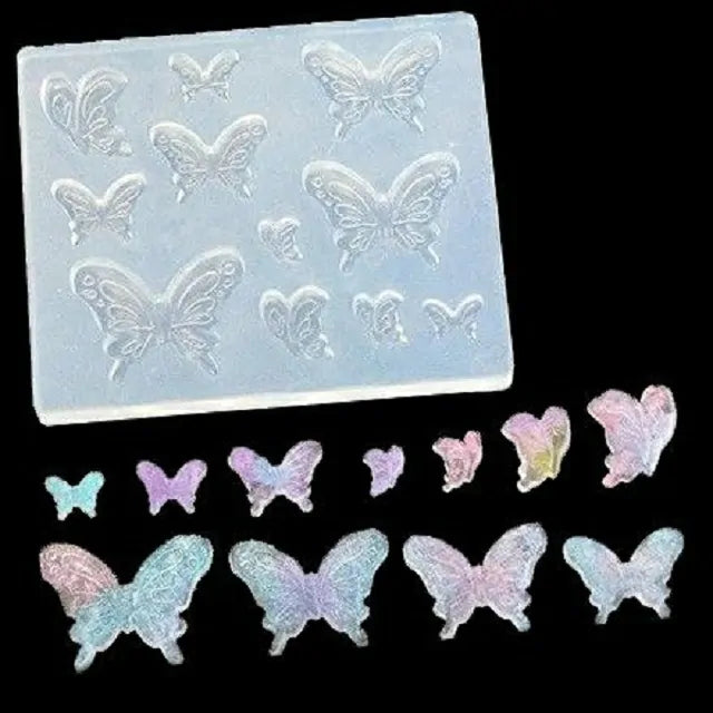 Butterfly Silicon Nail Art Mold