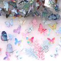 Butterfly Print Nail Transfer Foils Box