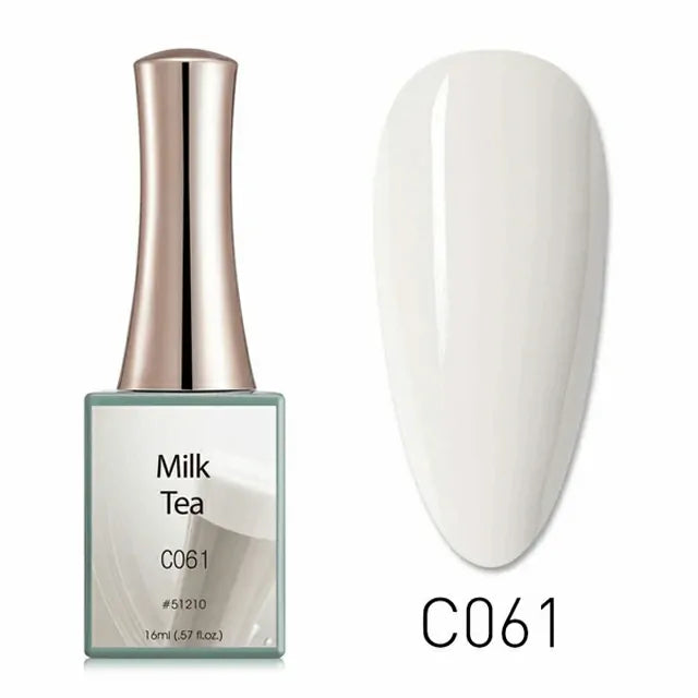 Canni Milk Tea Series Gel Polish Set (16ml)
