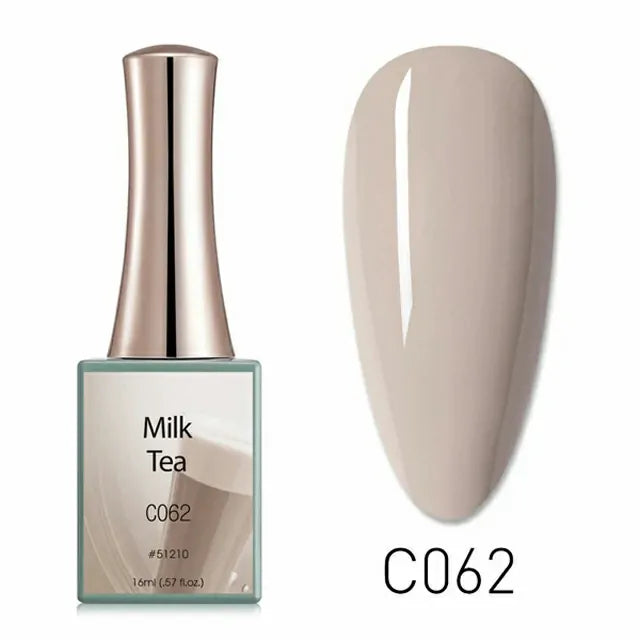 Canni Milk Tea Series Gel Polish Set (16ml)