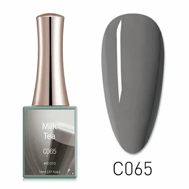 Canni Milk Tea Series Gel Polish Set (16ml)