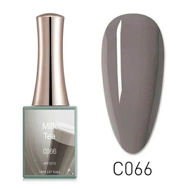 Canni Milk Tea Series Gel Polish Set (16ml)