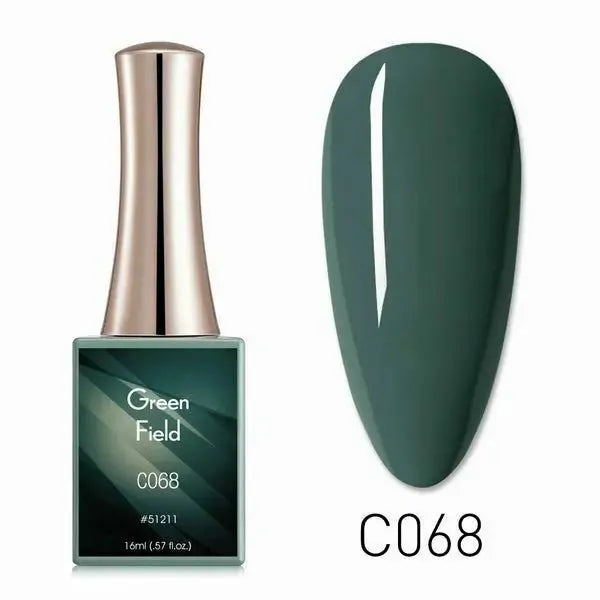 CANNI Green Field Gel Nail Polish Kit (Set Of 6 Colors)