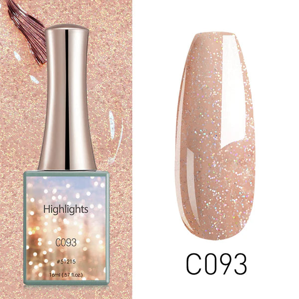 CANNI Highlight Series Gel Polish Set Of 6 Colors