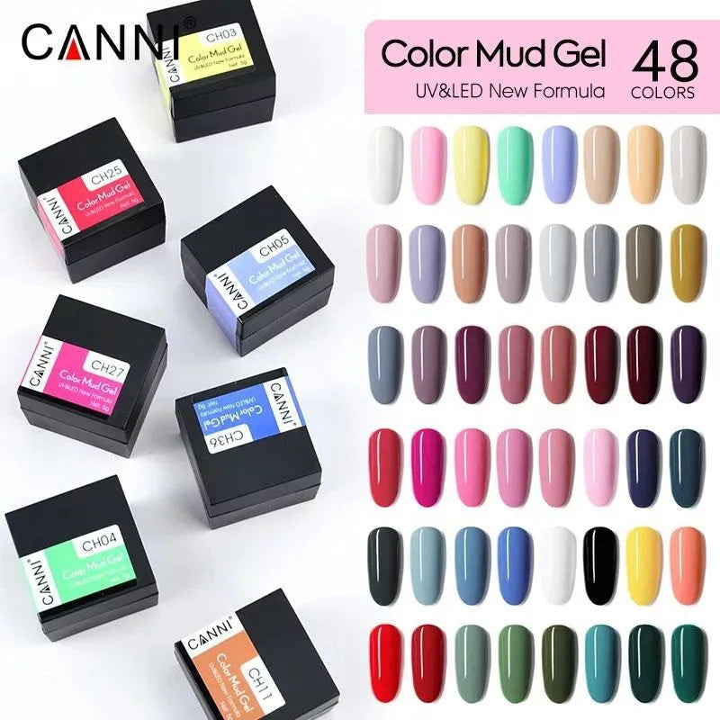 Canni Color Mud Gel (48 Colors)