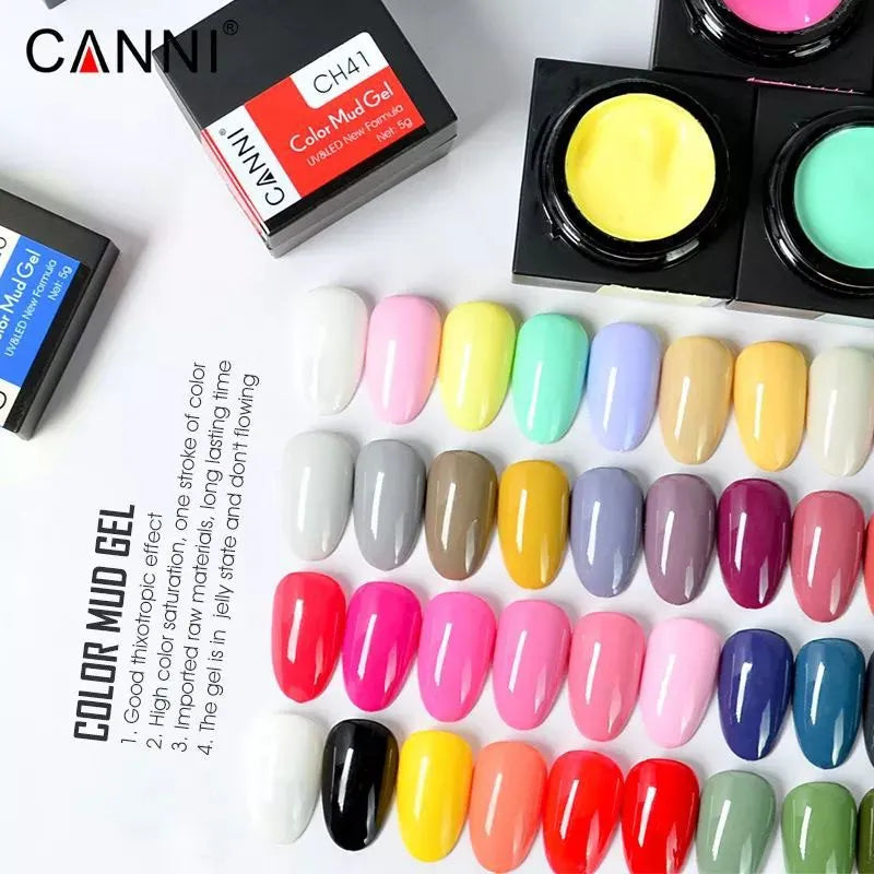Canni Color Mud Gel (48 Colors)