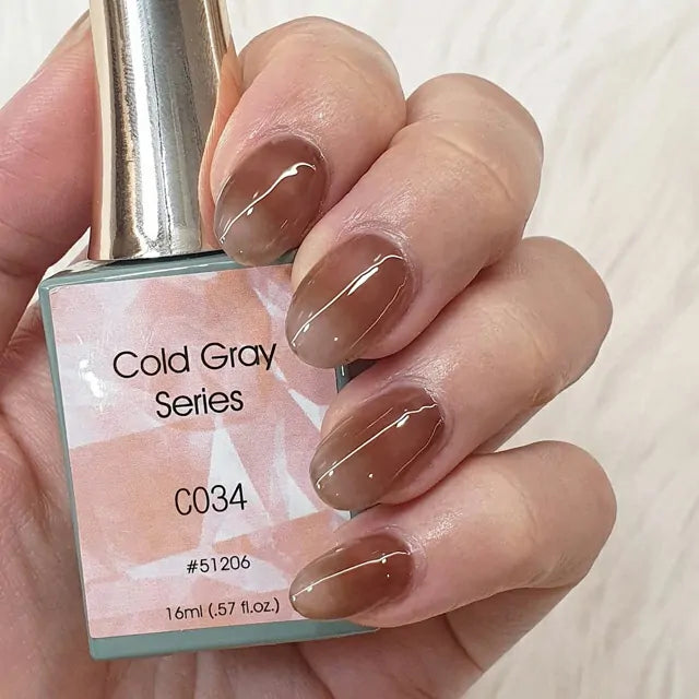 CANNI Gel Nail Polish (Cold Gray Series) C034 (16ml)
