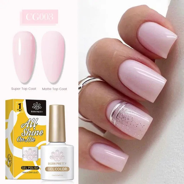 Born Pretty Silky White Series Gel Nail Polish CG003 (10ml)