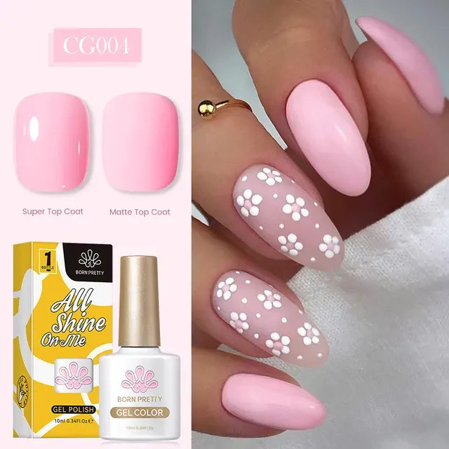 Born Pretty Silky White Series Gel Nail Polish CG004 (10ml)
