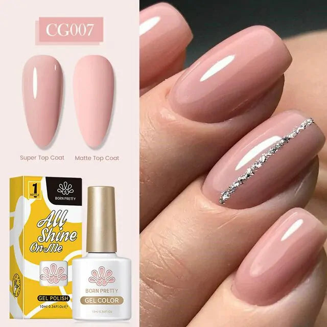 Born Pretty Silky White Series Gel Nail Polish CG007 (10ml)