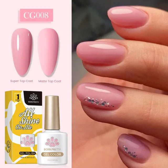 Born Pretty Silky White Series Gel Nail Polish CG008 (10ml)