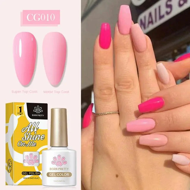 Born Pretty Silky White Series Gel Nail Polish CG010 (10ml)