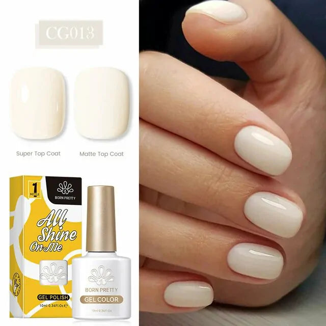 Born Pretty Silky White Series Gel Nail Polish CG013 (10ml)