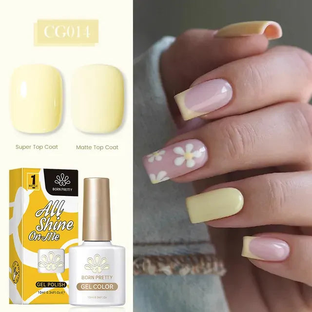 Born Pretty Silky White Series Gel Nail Polish CG014 (10ml)