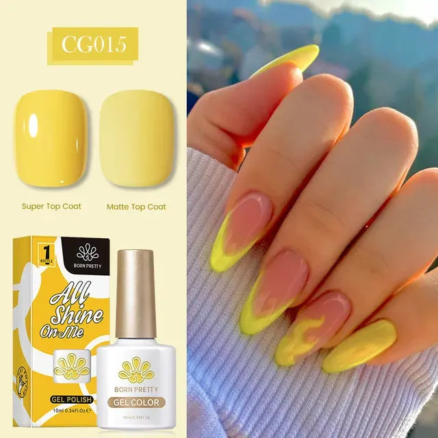 Born Pretty Silky White Series Gel Nail Polish CG015 (10ml)