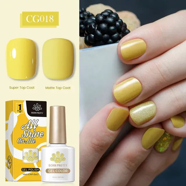 Born Pretty Silky White Series Gel Nail Polish CG018 (10ml)