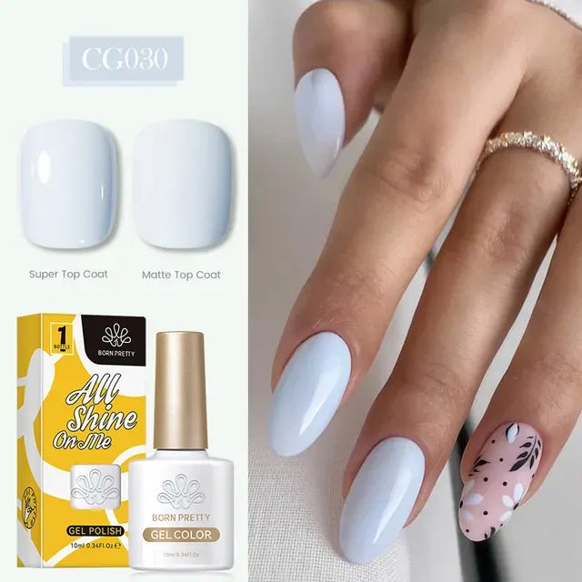 Born Pretty Silky White Series Gel Nail Polish CG030 (10ml)