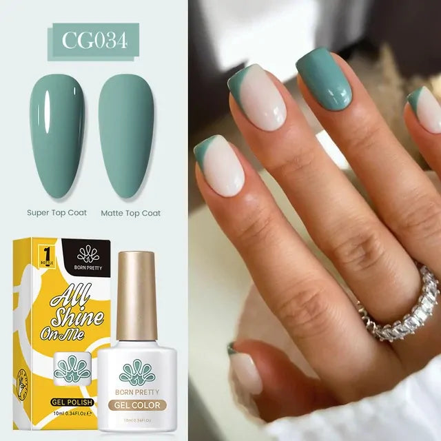 Born Pretty Silky White Series Gel Nail Polish CG034 (10ml)