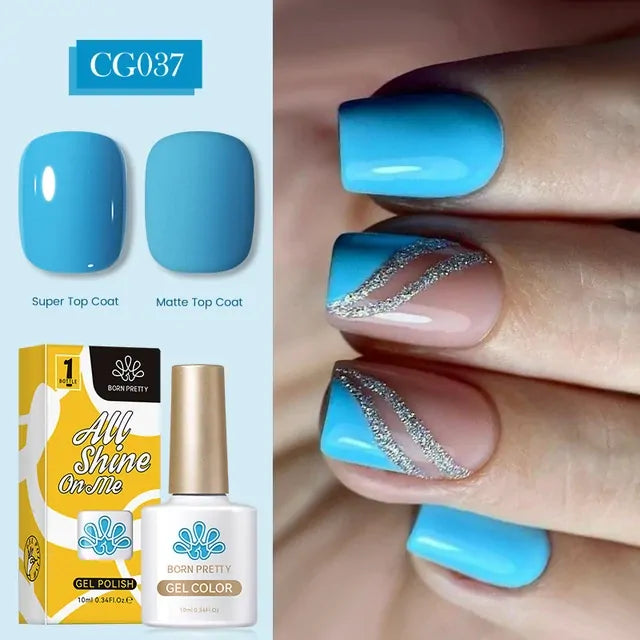 Born Pretty Silky White Series Gel Nail Polish CG037 (10ml)