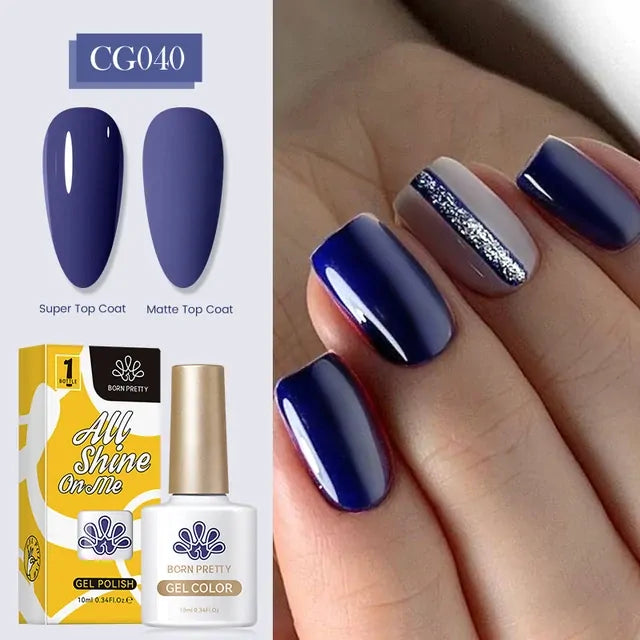 Born Pretty Silky White Series Gel Nail Polish CG040 (10ml)