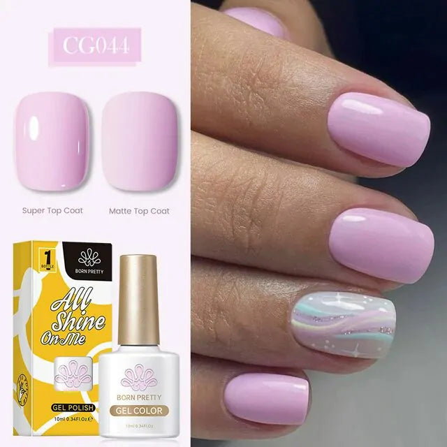 Born Pretty Silky White Series Gel Nail Polish CG044 (10ml)
