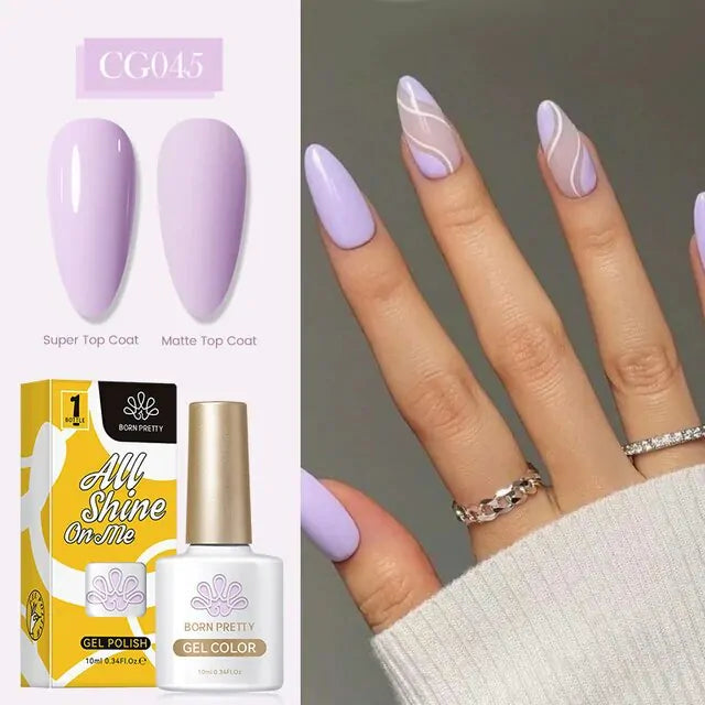 Born Pretty Silky White Series Gel Nail Polish CG045 (10ml)