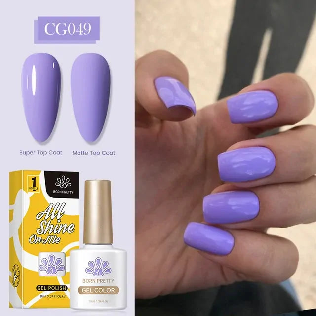 Born Pretty Silky White Series Gel Nail Polish CG049 (10ml)