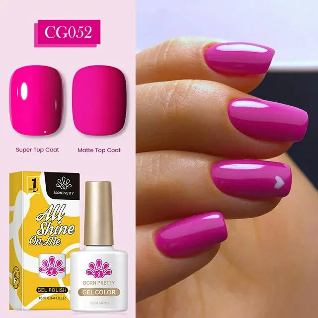 Born Pretty Silky White Series Gel Nail Polish CG052 (10ml)