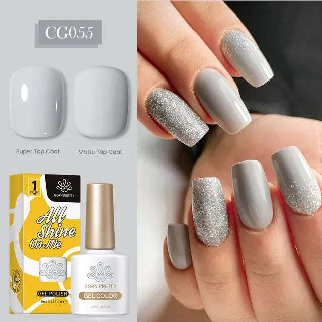 Born Pretty Silky White Series Gel Nail Polish CG055 (10ml)