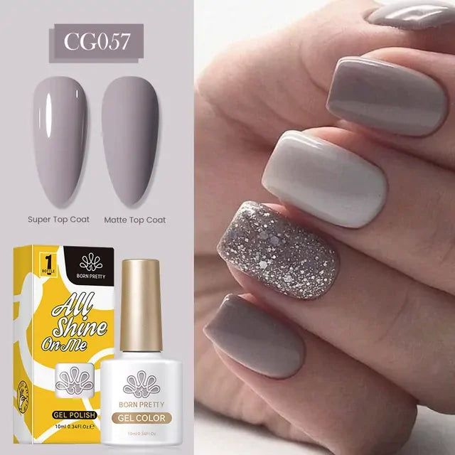 Born Pretty Silky White Series Gel Nail Polish CG057 (10ml)