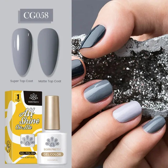 Born Pretty Silky White Series Gel Nail Polish CG058 (10ml)