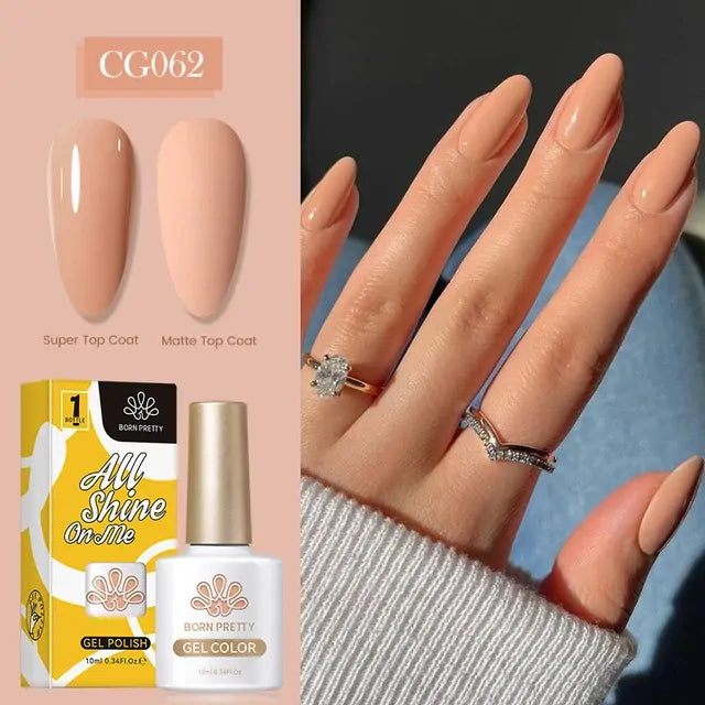 Born Pretty Silky White Series Gel Nail Polish CG062 (10ml)