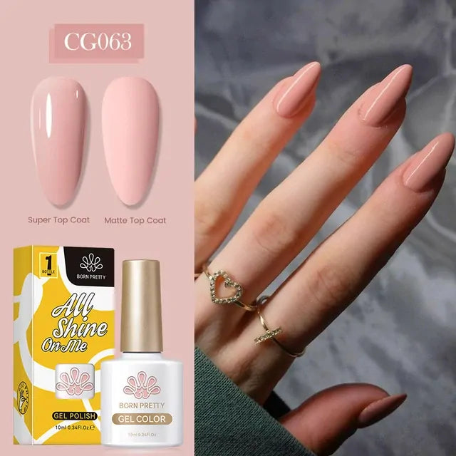 Born Pretty Silky White Series Gel Nail Polish CG063 (10ml)