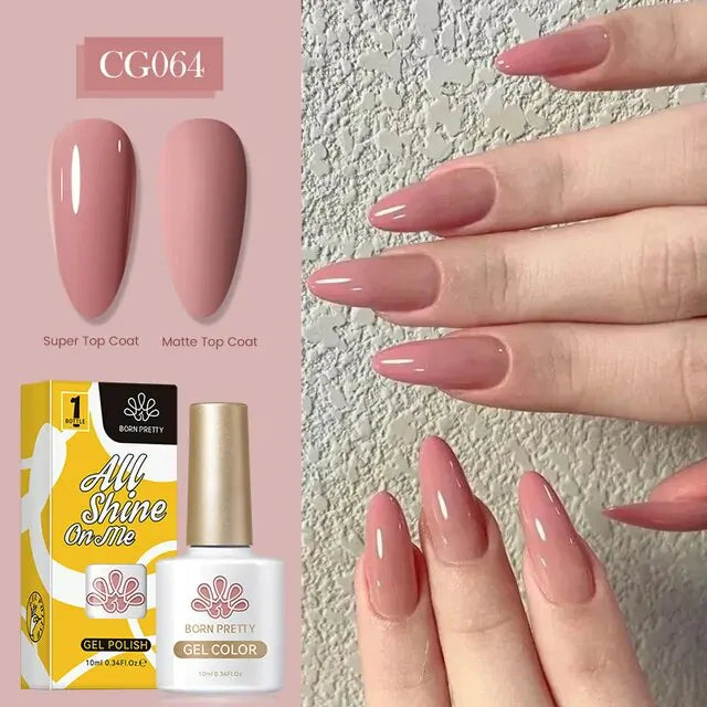 Born Pretty Silky White Series Gel Nail Polish CG064 (10ml)