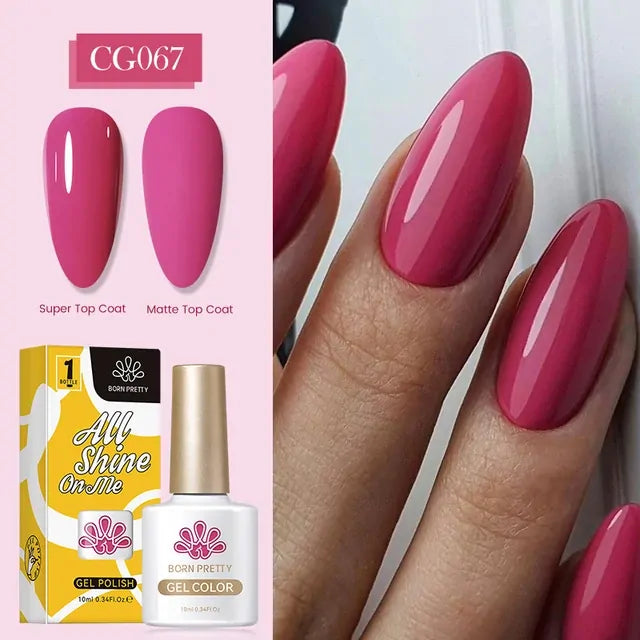 Born Pretty Silky White Series Gel Nail Polish CG067 (10ml)