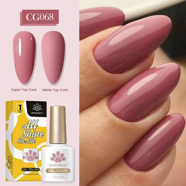 Born Pretty Silky White Series Gel Nail Polish CG068 (10ml)